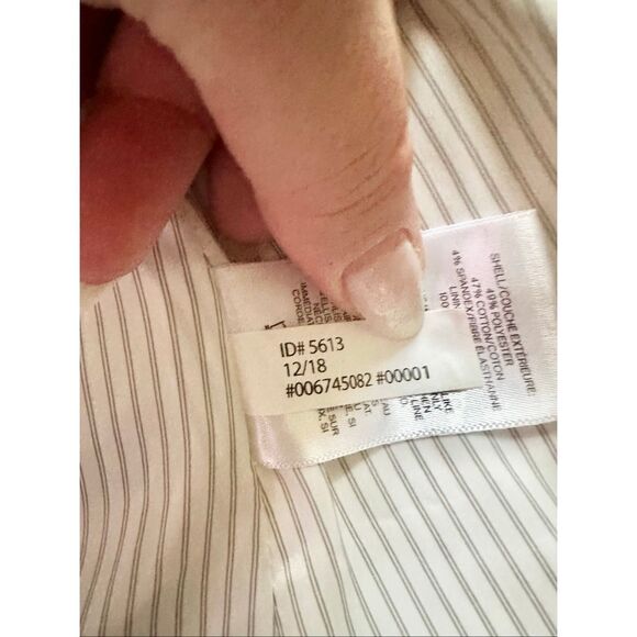 Express white single button stretch blazer size 12 - Picture 8 of 8